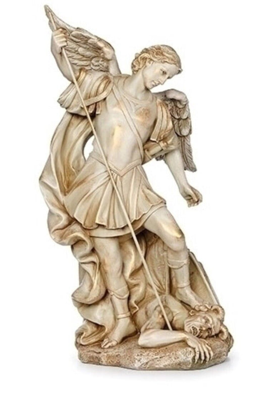 Saint Michael The Archangel  15" Statue, New - Bob and Penny Lord