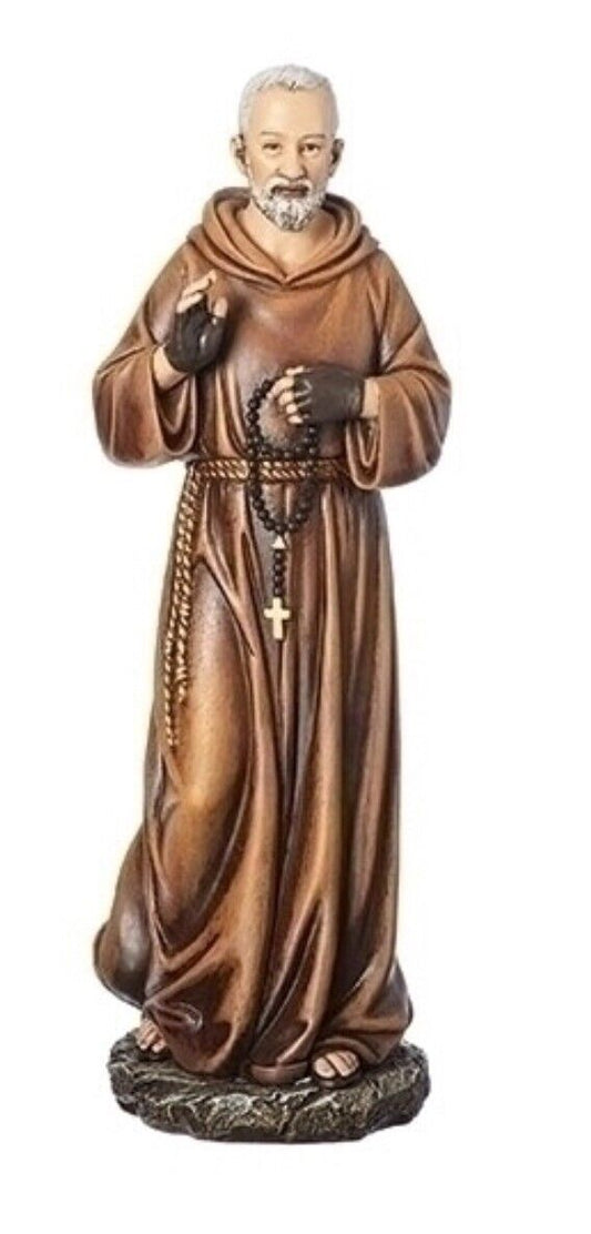 Padre Pio 10.25." Statue, New #RM- - Bob and Penny Lord