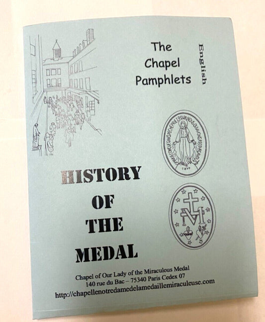 Our Lady of the Miraculous Medal Folder, History of the Medal with Medal, New - Bob and Penny Lord