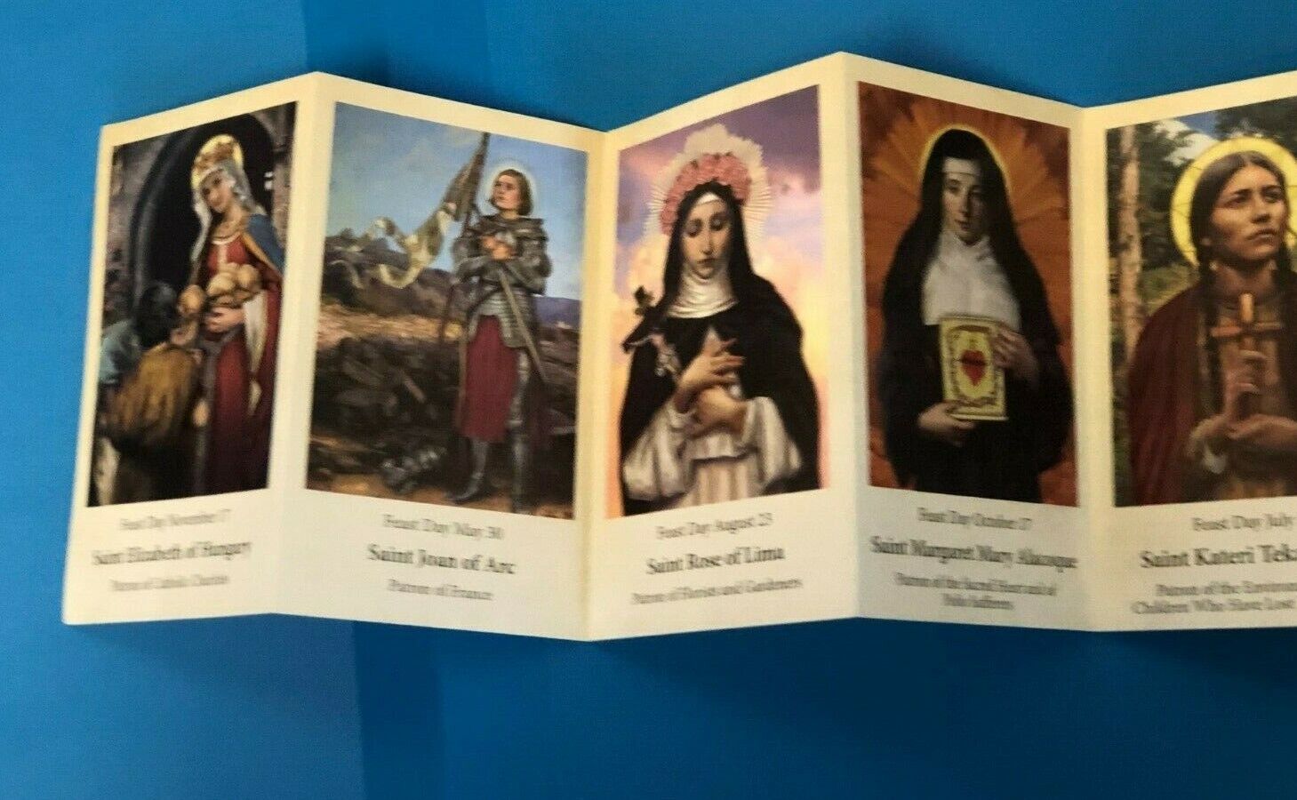 Saints for Girls Prayer Pocket Folder, New - Bob and Penny Lord