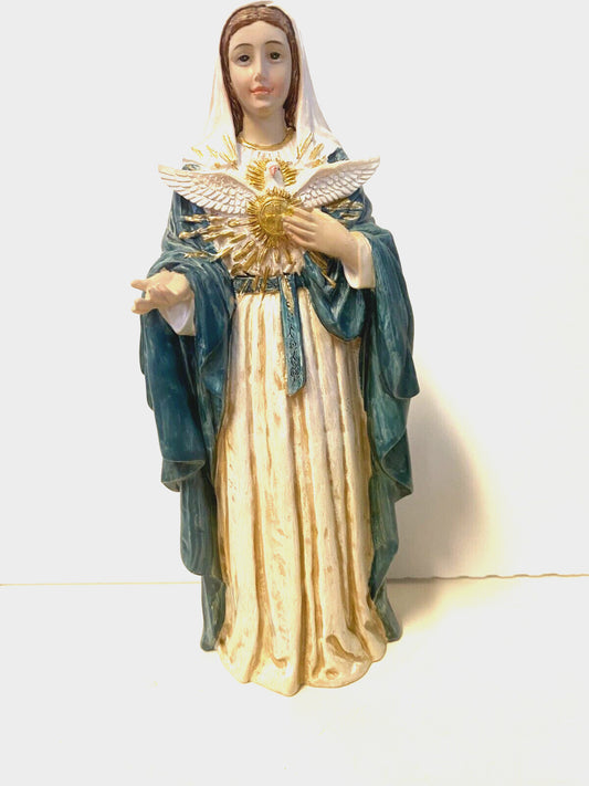 "Mary Spouse" Blessed Mother 8" Statue, New - Bob and Penny Lord