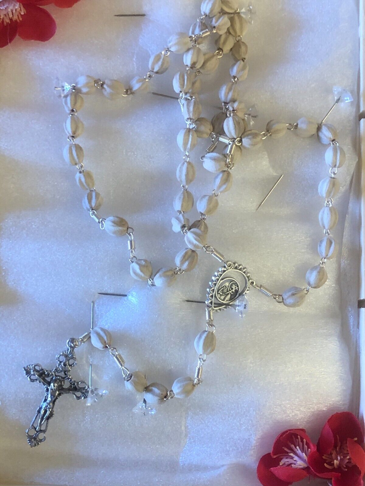 Saint Clare of Montefalco Rosary, New from Italy - Bob and Penny Lord