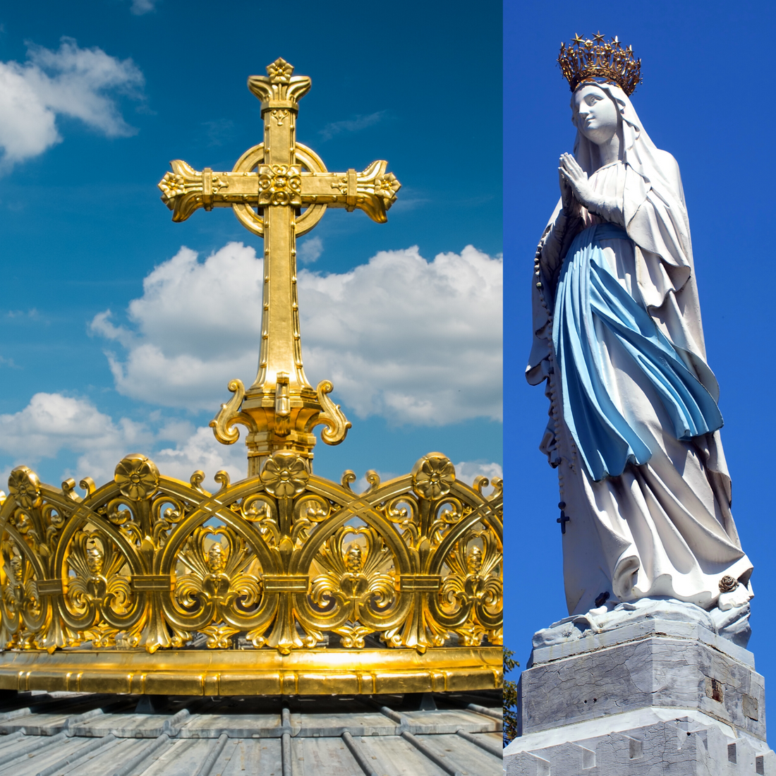 Our Lady of Lourdes and Saint Bernadette