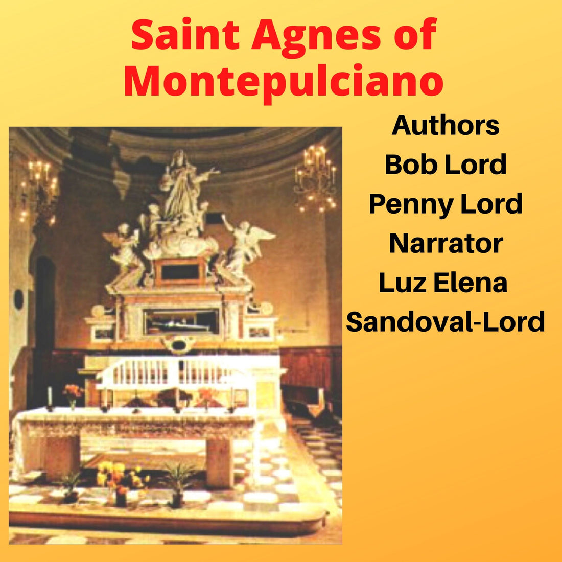 Saint Agnes of Montepulciano and the Cross