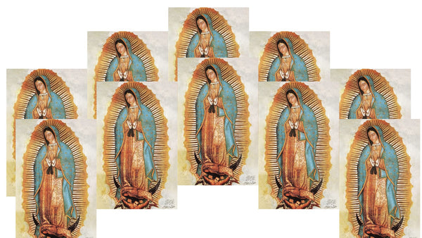 Our Lady of Guadalupe words to Juan Diego Prayer Card Packages