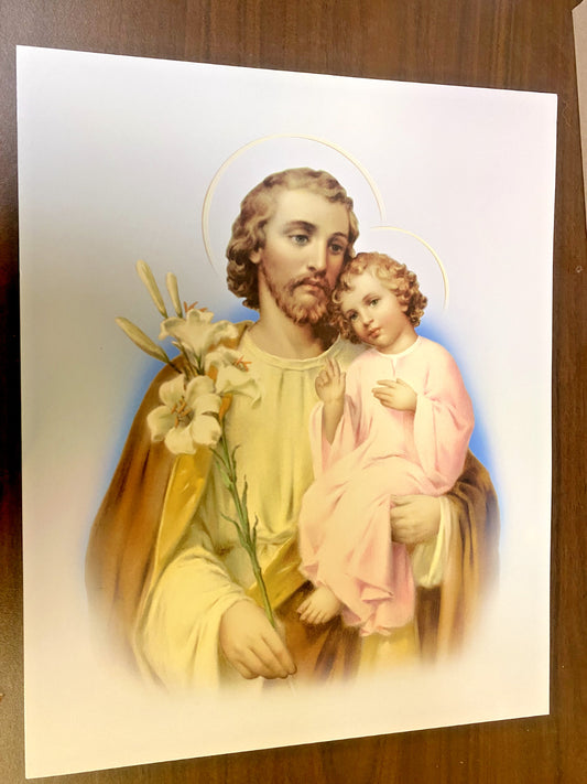 Saint Joseph  16" x 20" Poster, New. #