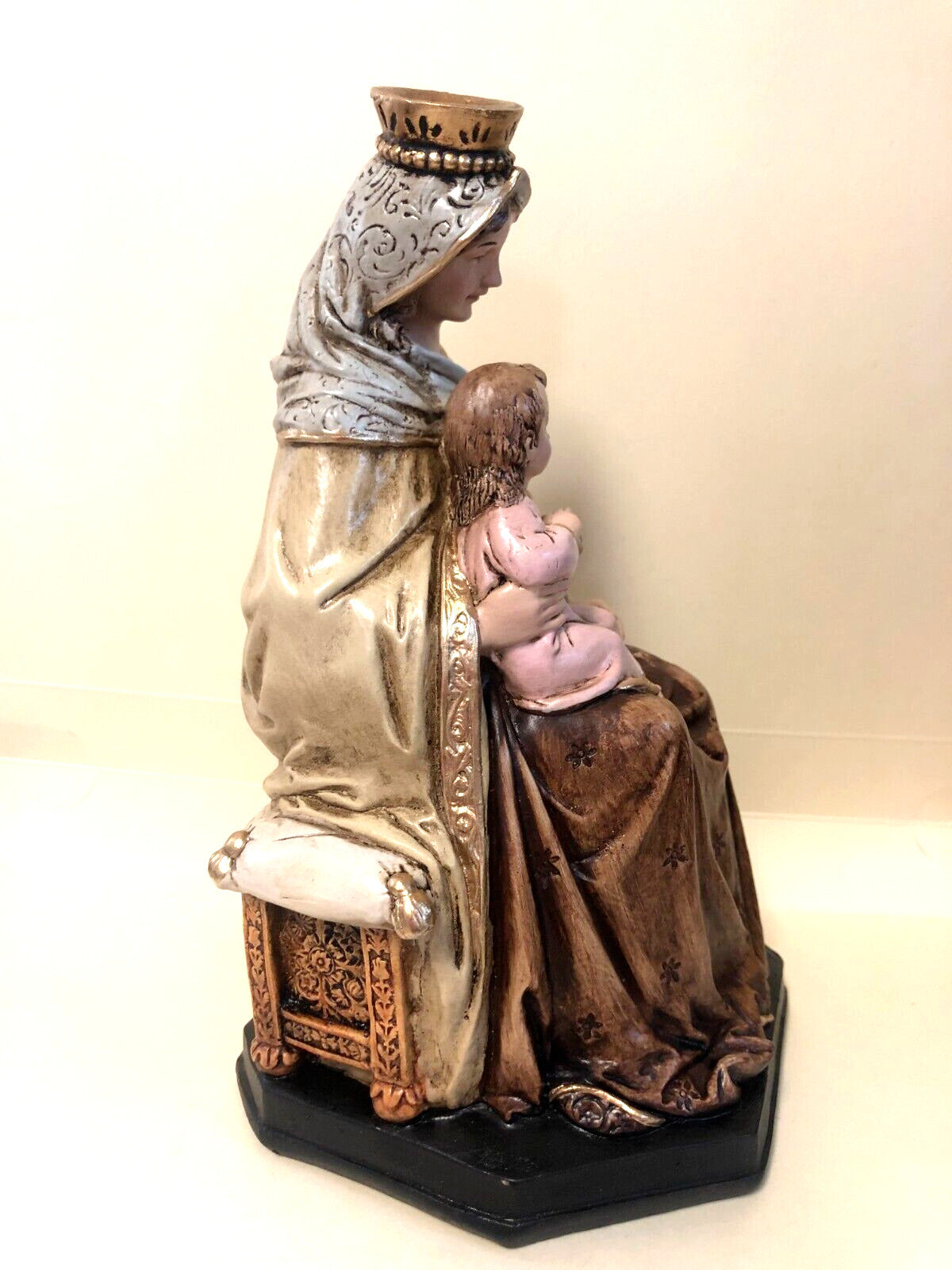Our Lady of Mount Carmel 8" Statue, New from Colombia - Bob and Penny Lord