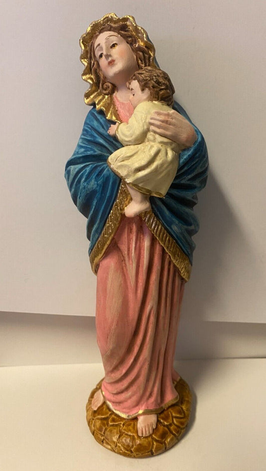 Blessed Mother & Child Jesus(Madonna of the Streets) 8" Statue, New Colombia - Bob and Penny Lord