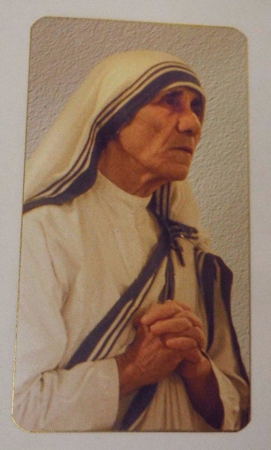 Saint Mother Teresa of Calcutta Image, Blank on the back/ New - Bob and Penny Lord