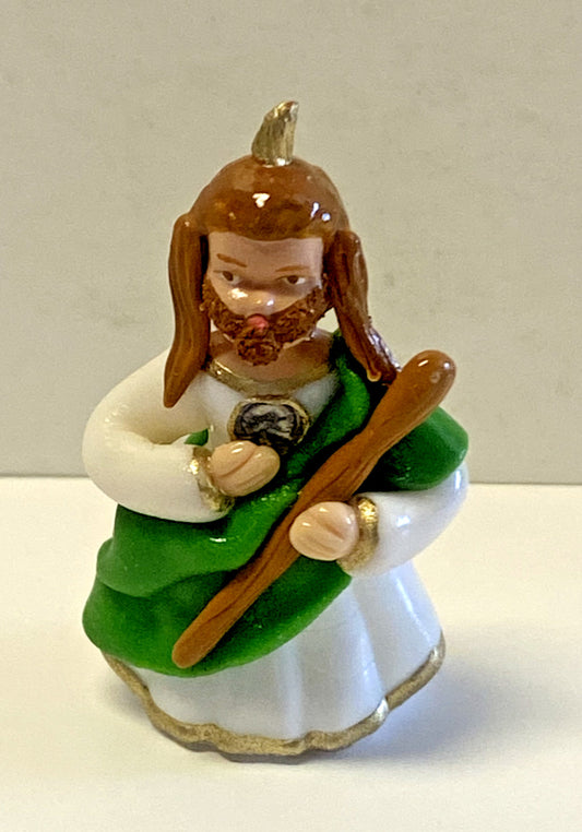 Saint Jude (Patron Saint of Difficult Situations) Miniature 1.75"Statue,New #L47 - Bob and Penny Lord