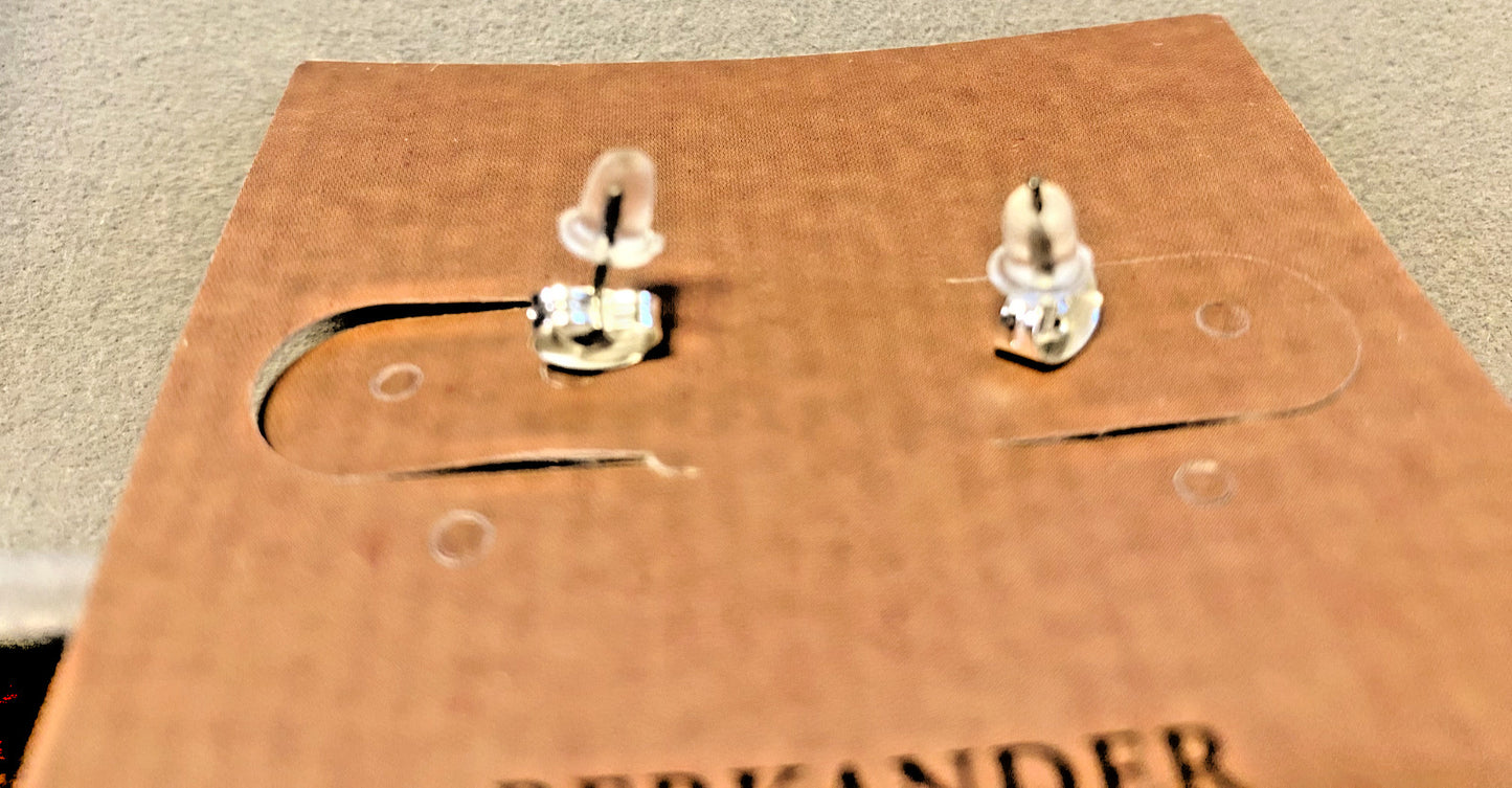 Cross Rhinestone Stud Earrings, New #AB-074 - Bob and Penny Lord