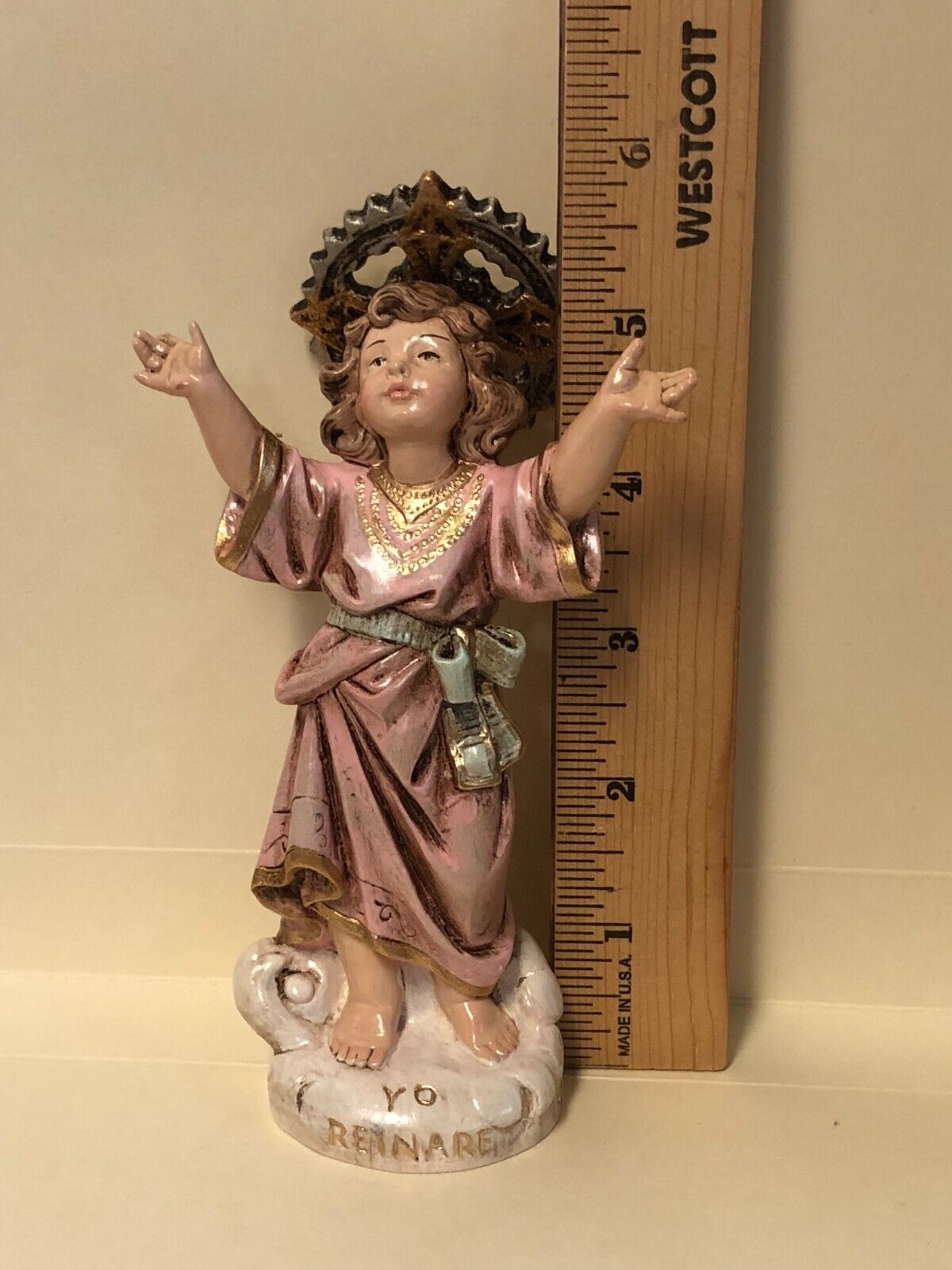 Divino Nino  5.5" Small Statue, New From Colombia - Bob and Penny Lord