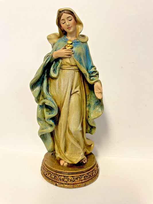 Our Lady of Grace 6"   Statue, New #AB-188 **LAST ONE**