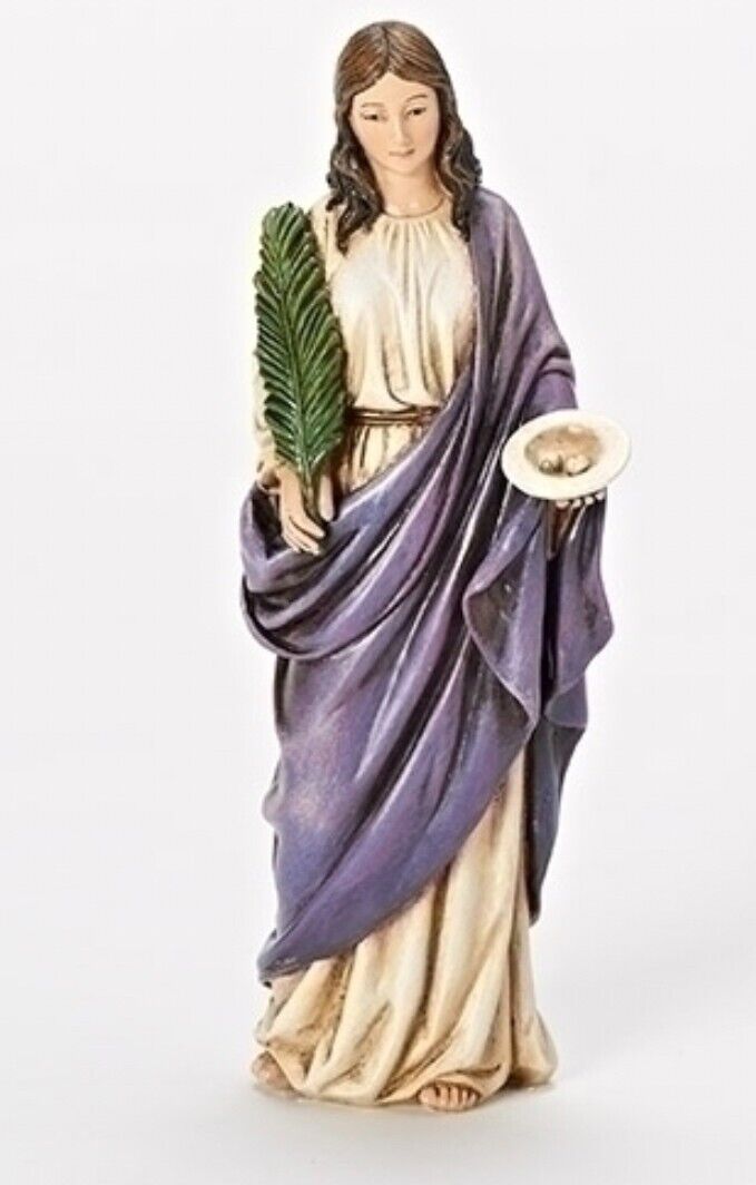 Saint Lucy 6" Statue, New - Bob and Penny Lord