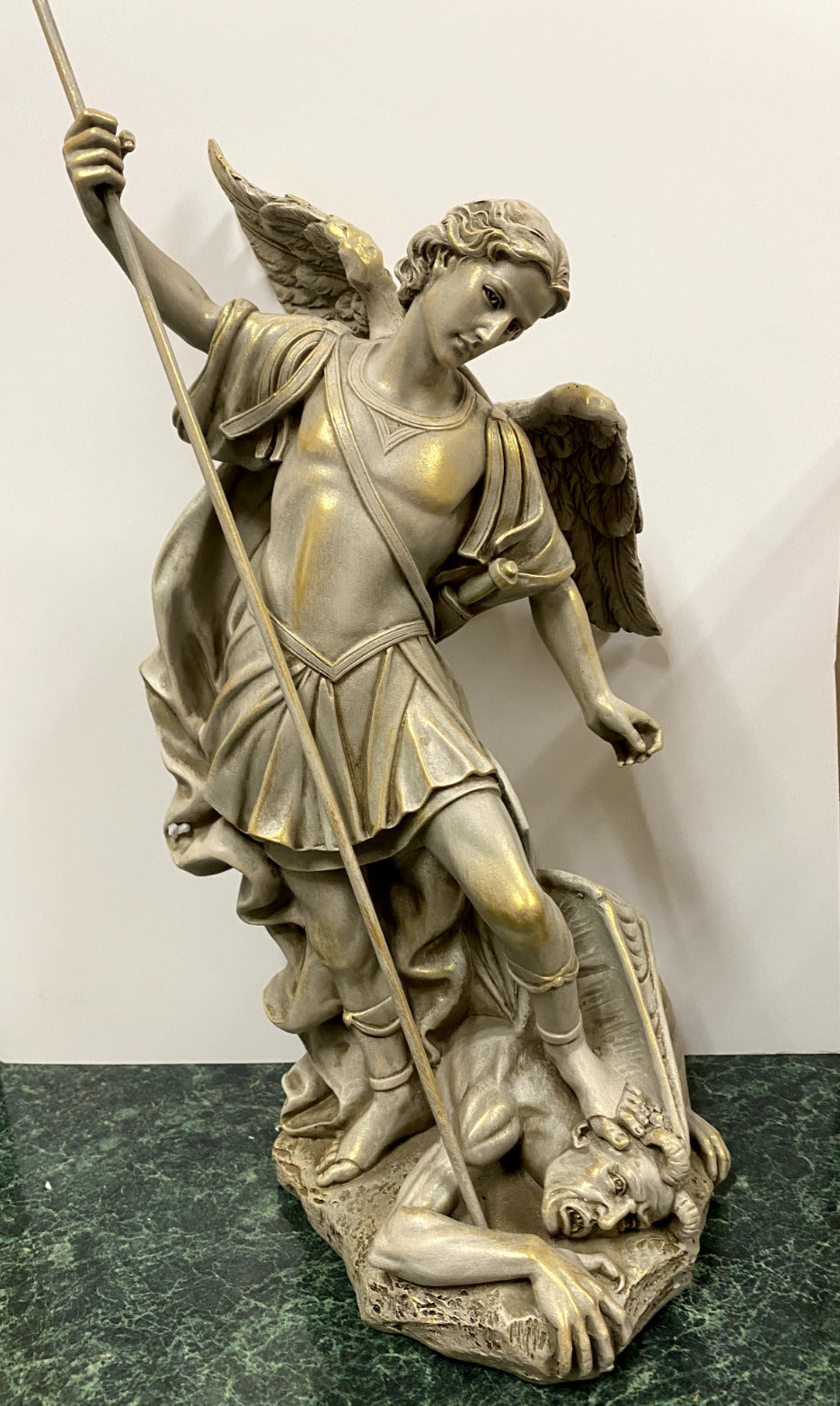 Saint Michael The Archangel  15" Statue, New - Bob and Penny Lord