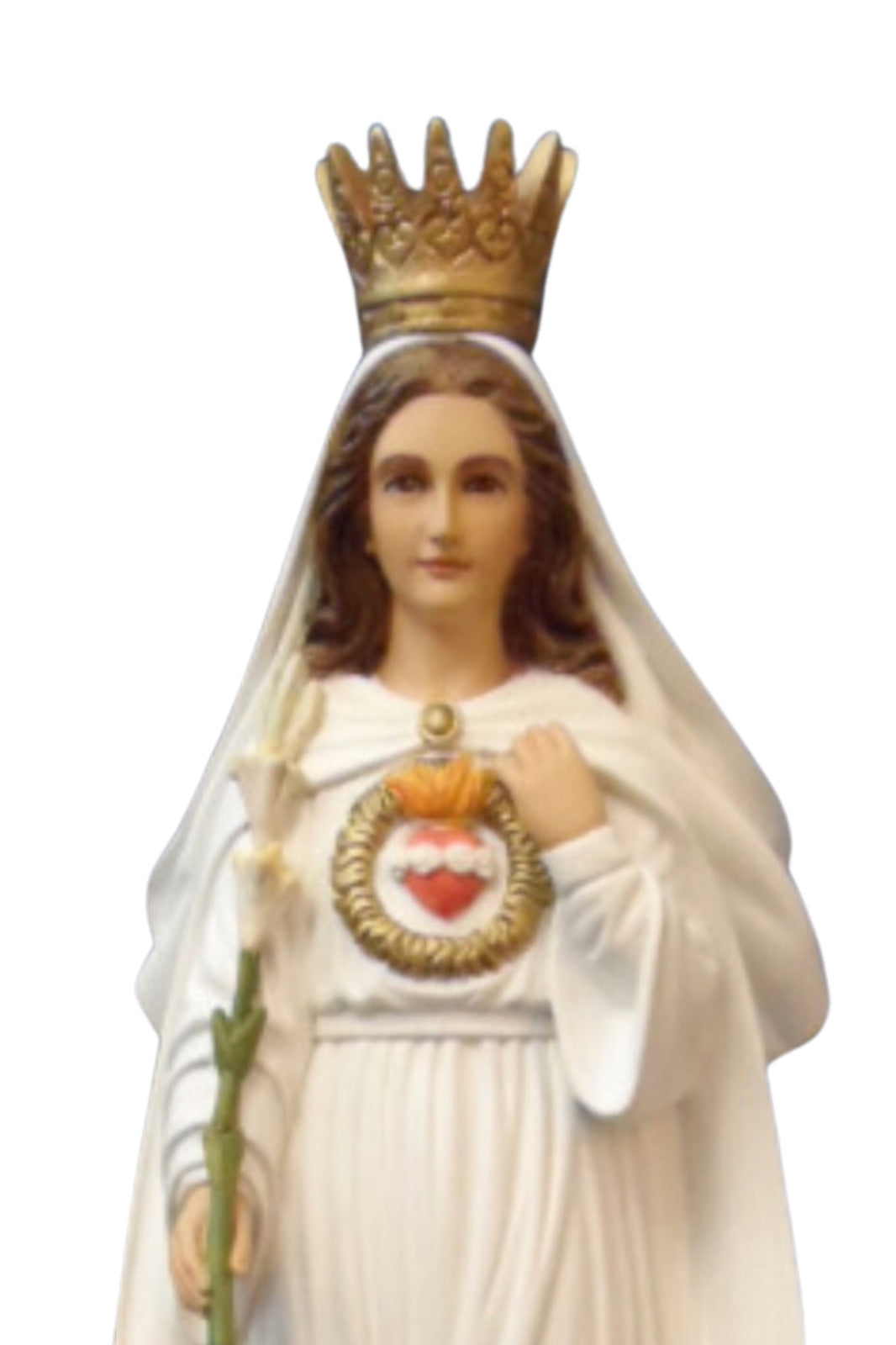14 inch Our Lady of America Statue hand made in Colombia - Bob and Penny Lord