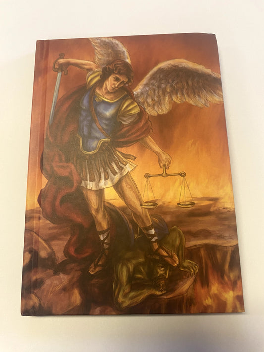 Saint Michael The Archangel Hardcover 6.25" Journal, New