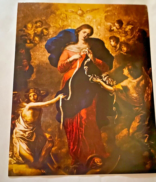 Our Lady Undoer (Untier) of Knots 11" X 14" Poster, New. # - Bob and Penny Lord