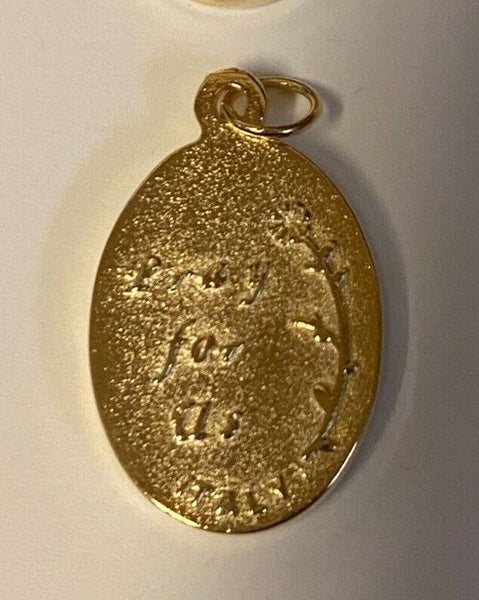St Michael,Miraculous Medal & Our Lady of Guadalupe Gold/Silver tone Medal, New