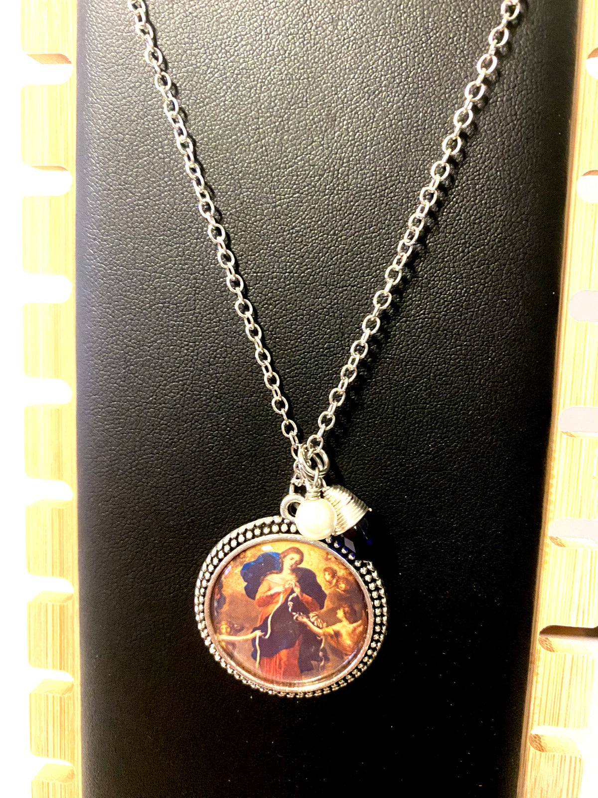 Our Lady Undoer (Untier) of Knots  22" Necklace, New #AB-078 - Bob and Penny Lord