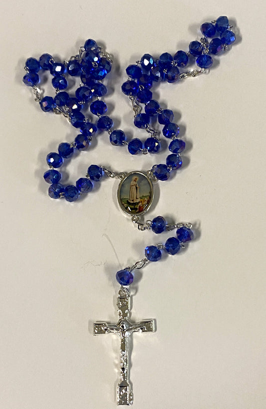 Our Lady of Fatima Handmade  Rosary, New from Colombia #L061