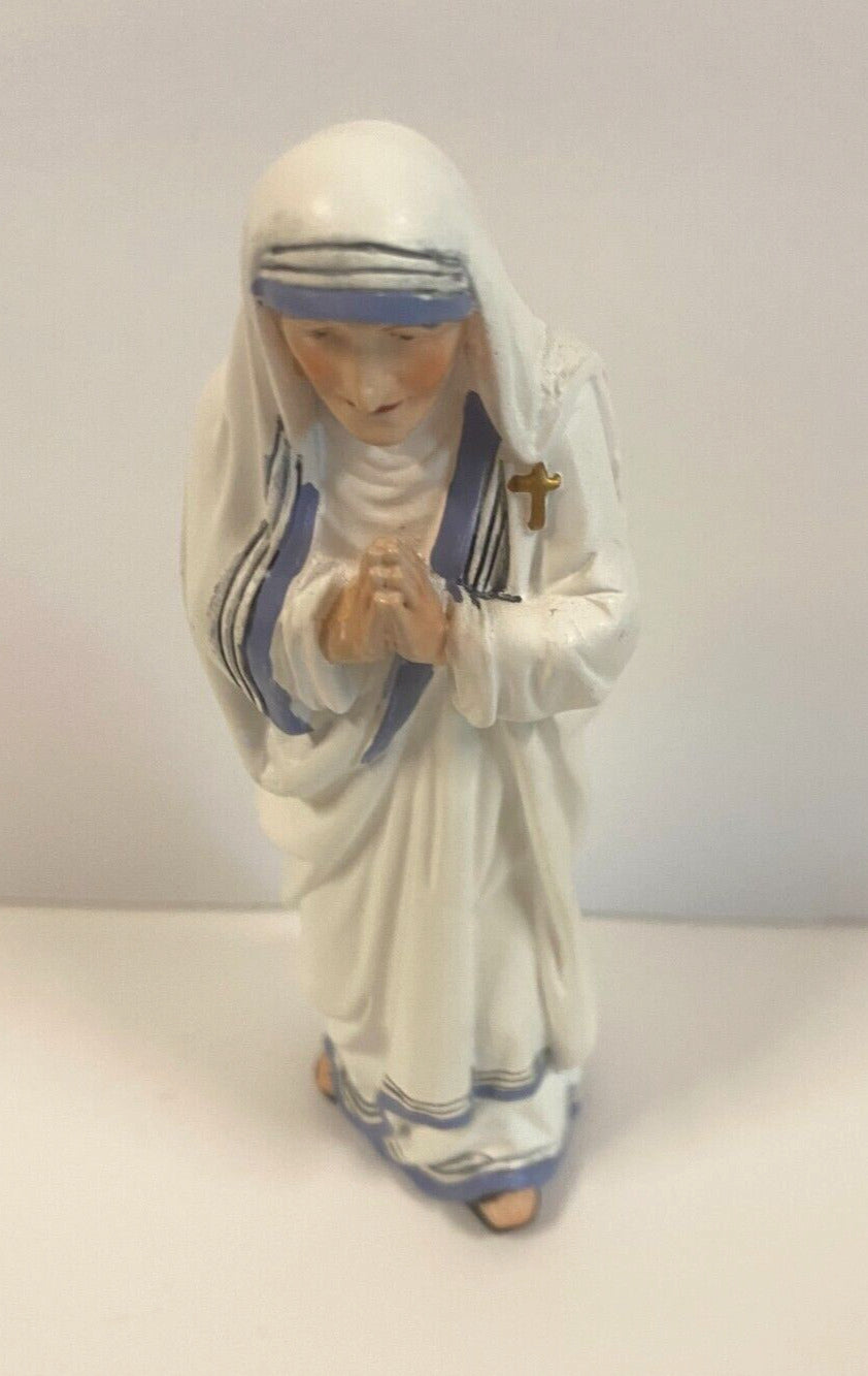 Saint Mother Teresa of Calcutta 5.5" H Statue, New - Bob and Penny Lord