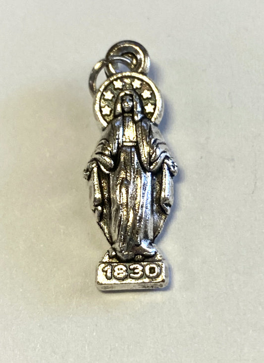 Our Lady of Grace  1" Devotional Charm, New - Bob and Penny Lord