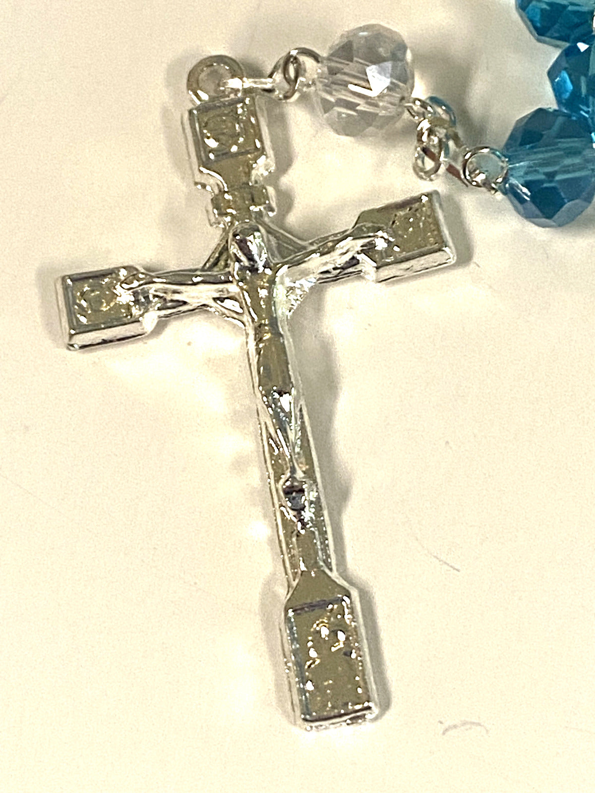 Our Lady of Charity/Caridad del Cobre  Handmade  Rosary, New from Colombia #L065 - Bob and Penny Lord