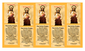 The Unity Prayer Card - Laminated Packages