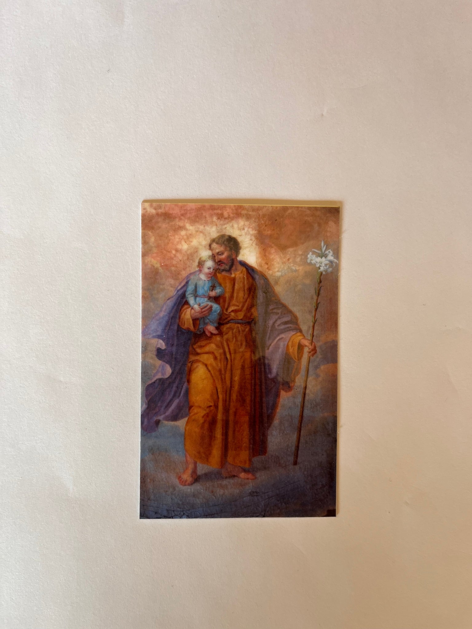 Saint Joseph Prayer Card, New /3 images to choose from