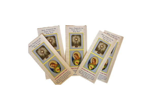 Flame of Love Holy Hour Trifold Packages