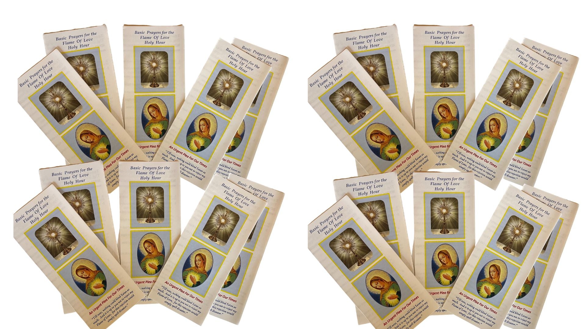 Flame of Love Holy Hour Trifold Packages - Bob and Penny Lord