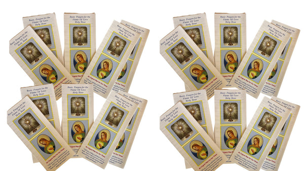 Flame of Love Holy Hour Trifold Packages