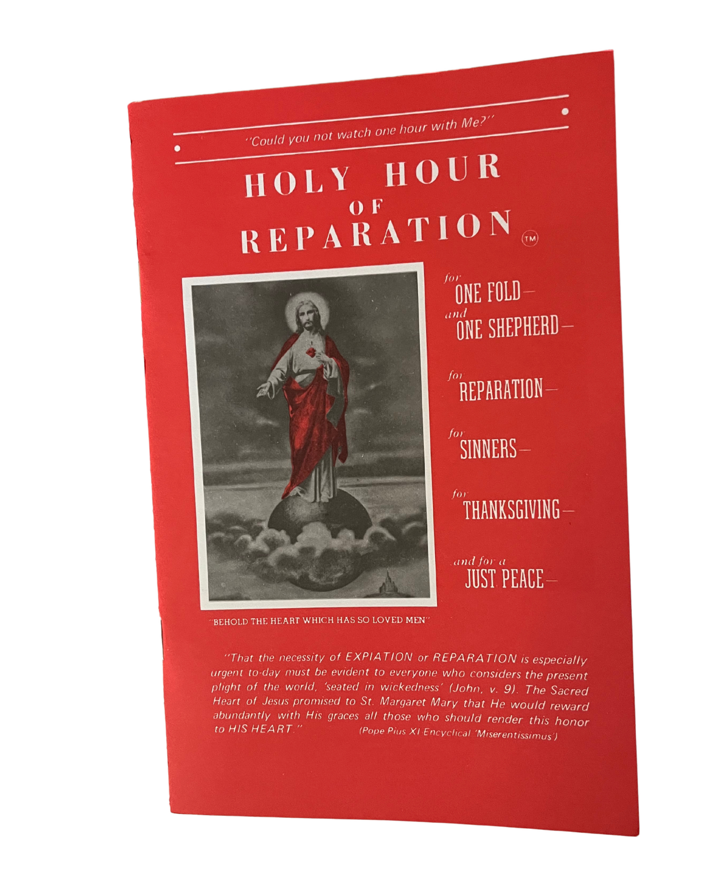 Holy Hour of Reparation to the Sacred Heart of Jesus by Assurance, Soul