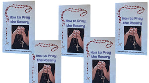 How to Pray the Rosary Prayer Cards