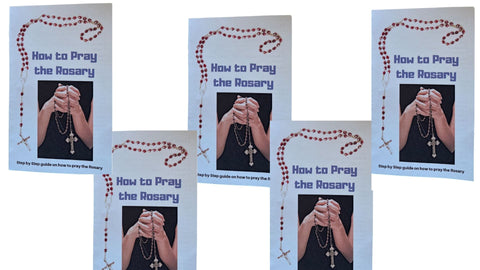 How to Pray the Rosary Prayer Cards