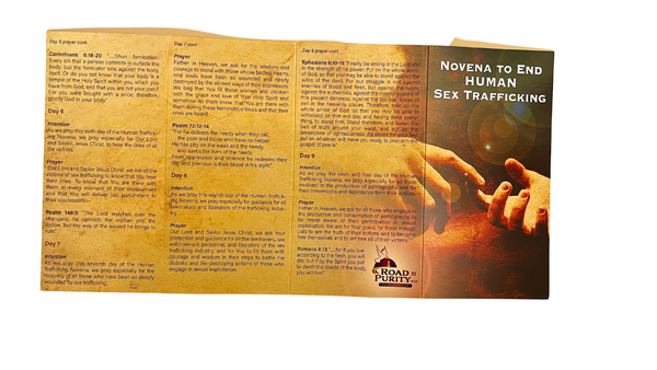 Novena to End Human Trafficking Prayer Card Packages
