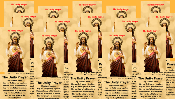 The Unity Prayer Card - Laminated Packages