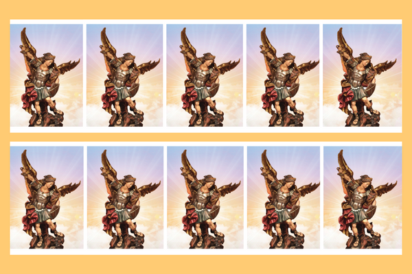 Saint Michael Prayer Card