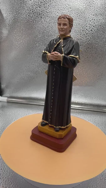 Saint John Bosco (Don Bosco) 8" Statue, New from Colombia