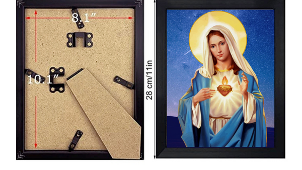 Immaculate Heart of Mary 8 by 10 Print