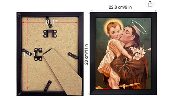Saint Anthony of Padua 8 by 10 Print
