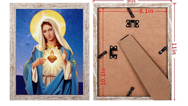 Immaculate Heart of Mary 8 by 10 Print