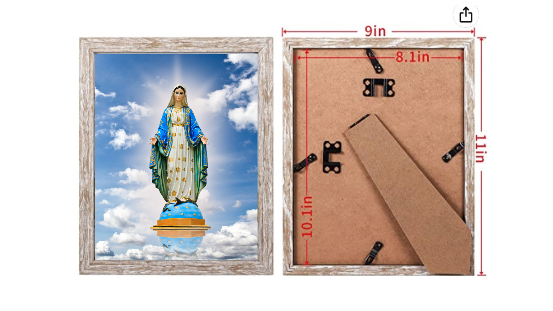 Our Lady of Grace 8 by 10 Print - Bob and Penny Lord