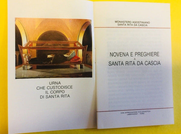 Novena e Preghiera a Santa Rita Da Cascia, In Italiano, Nuovo - Bob and Penny Lord