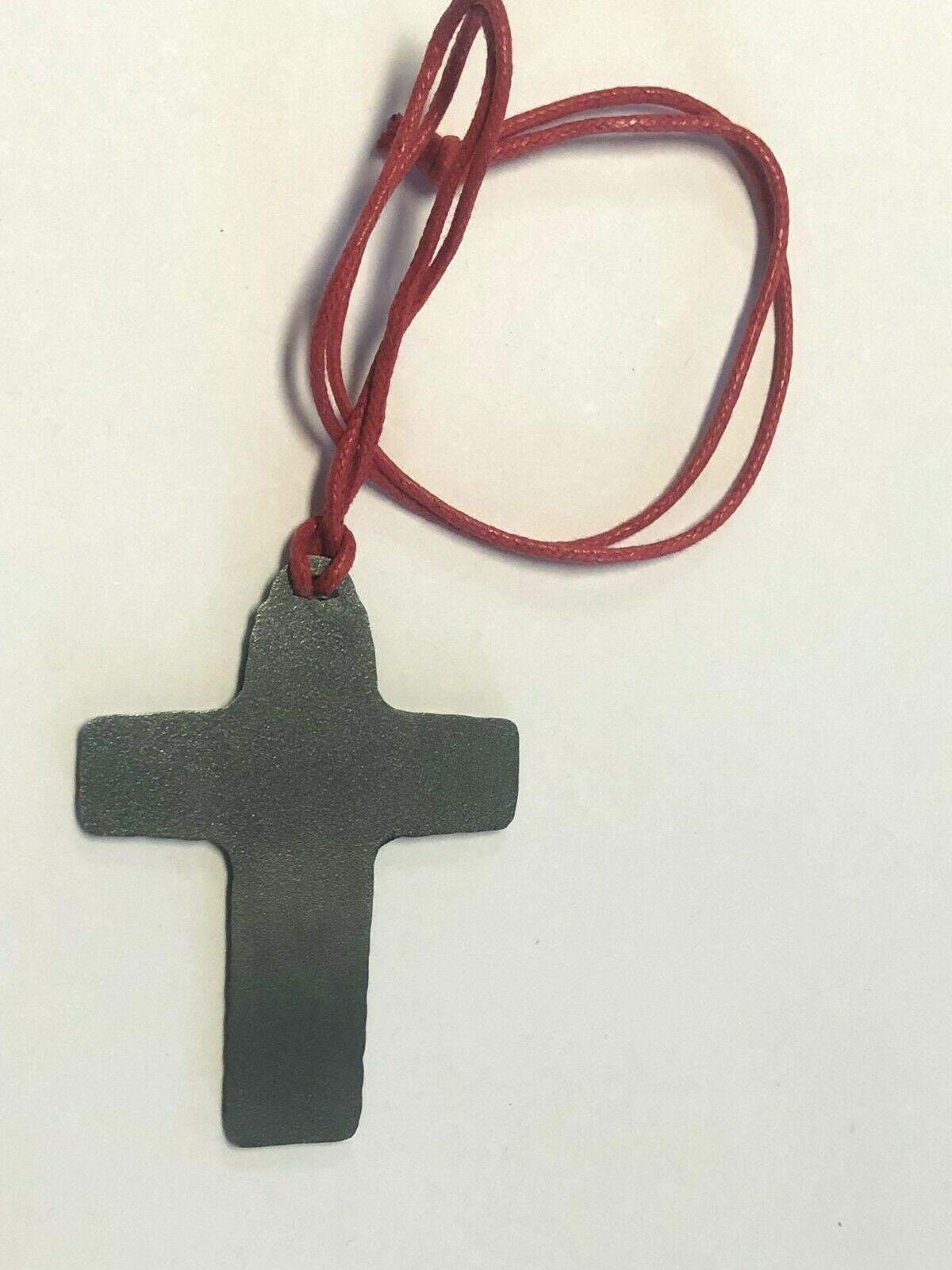 Confirmation Cross on Red Cord, New - Bob and Penny Lord