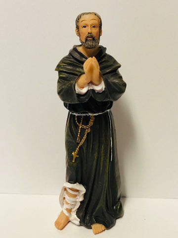Saint Peregrine, (The Cancer Saint)  3.5" Statue + Prayer Card, New