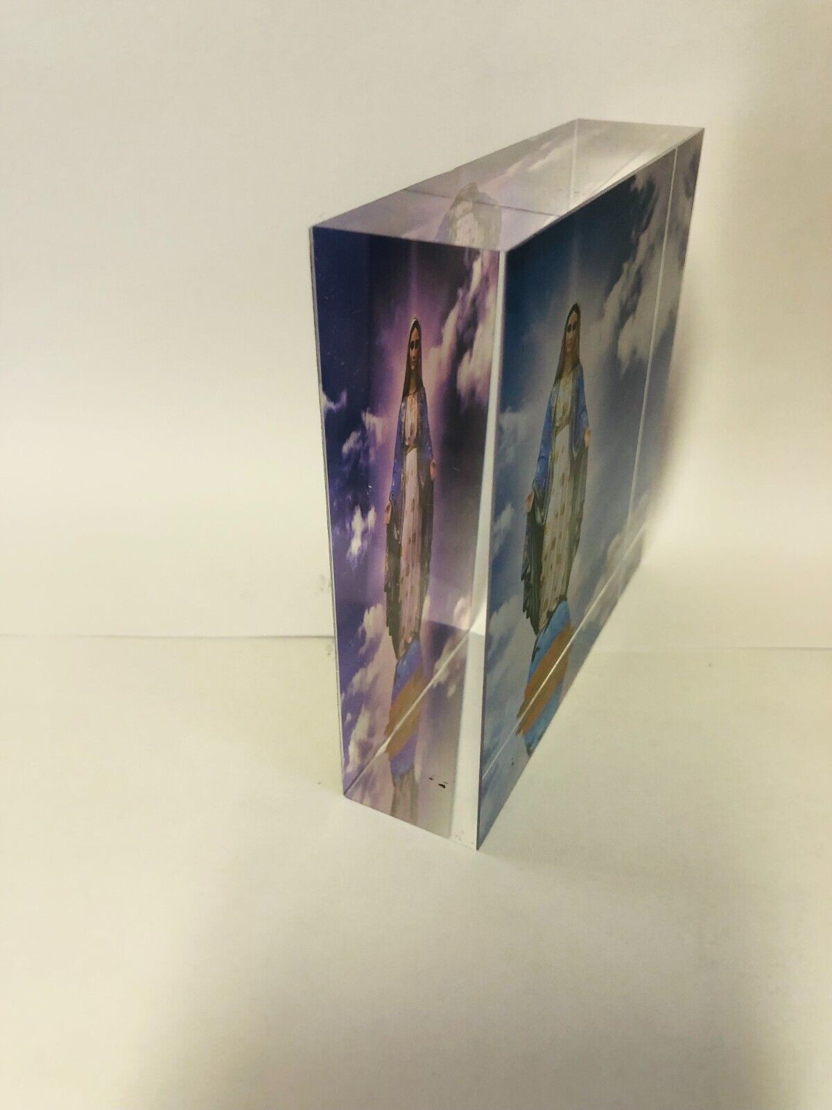 Our Lady of Grace Acrylic Image Block, New - Bob and Penny Lord