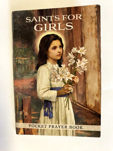 Saints for Girls Pocket Prayer Book, New