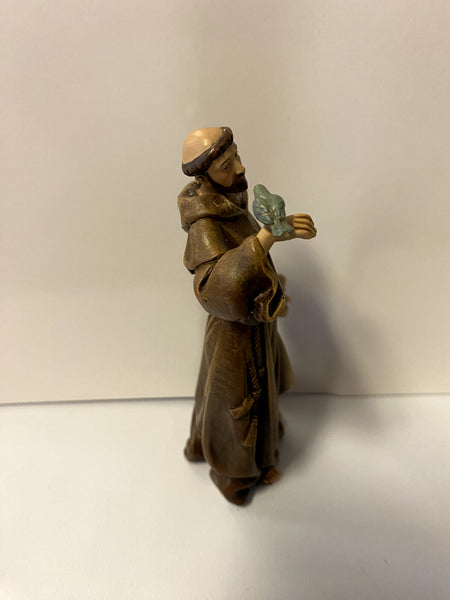 Saint Francis of Assisi 4 " Small Statue, New
